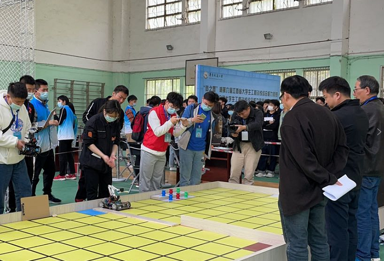 第六届江西省大学生工程训练综合能力竞赛在华东交大举行