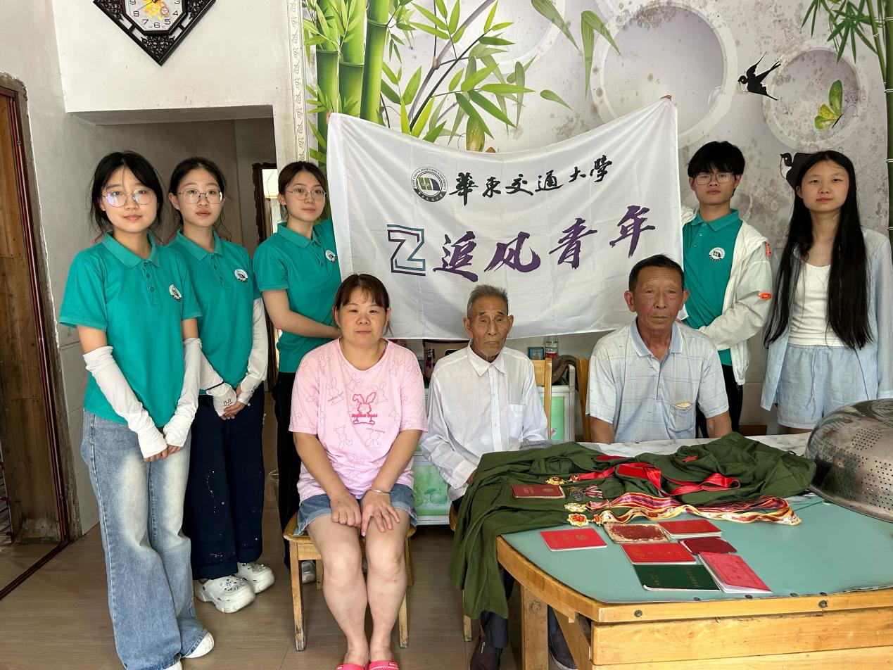 华东交通大学“追风青年”走进田间地头
